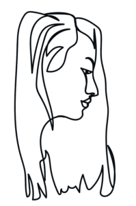 Oneline billede af Lena Just